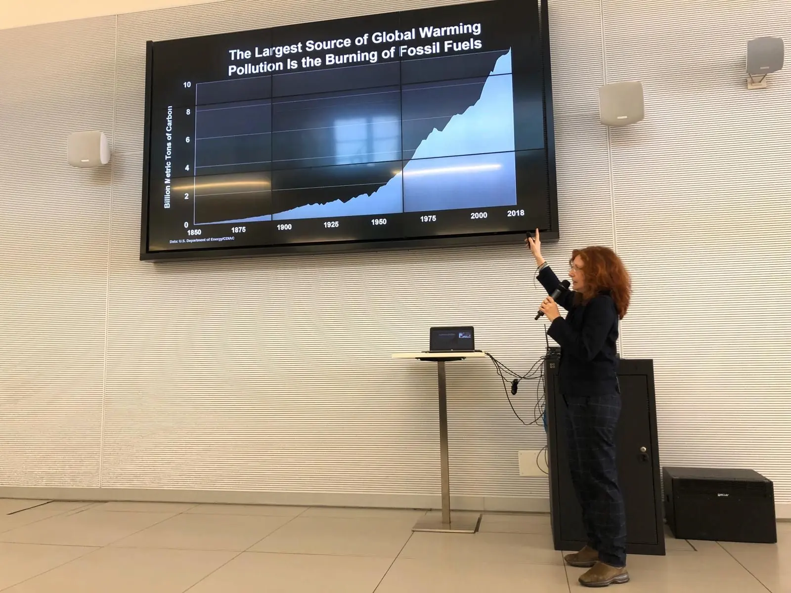 Paola Fiore analizza l'impatto dei combustibili fossili sul clima